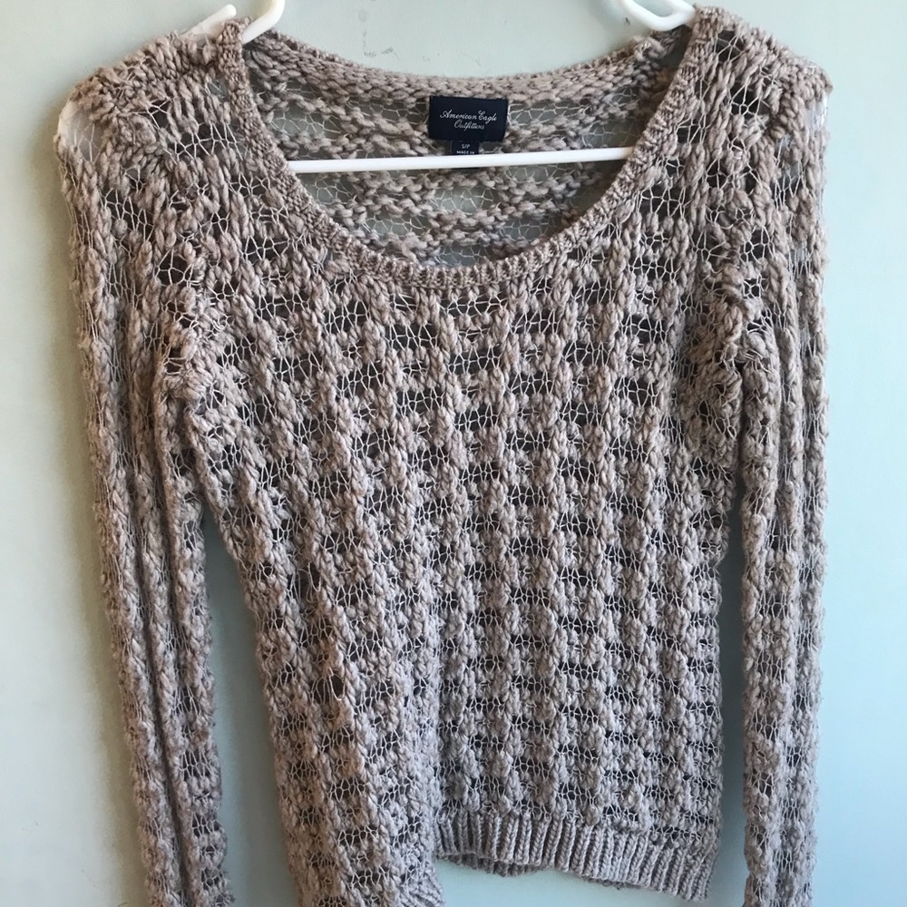 Brown American Eagle Sweater